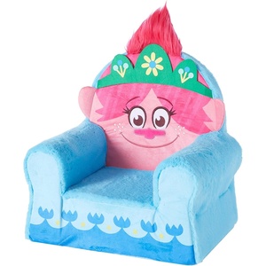 image:imageIdea Nuova Figural Plush Foam Chair for Kids Trolls 13D x 17W x 20H inTrolls