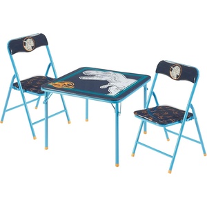 image:imageIdea Nuova Trolls 3 Piece Childrens Activity Square Table and Chair Set Ages 3Jurassic World