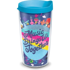 image:imageTervis DreamWorks Trolls Made in USA Double Walled Insulated Tumbler Travel Cup Keeps Drinks Cold amp Hot 16oz Music Together