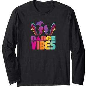 image:imageTrolls  Dance Vibes Long Sleeve TShirtBlack