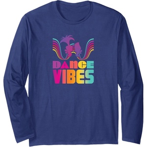 image:imageTrolls  Dance Vibes Long Sleeve TShirtNavy Blue