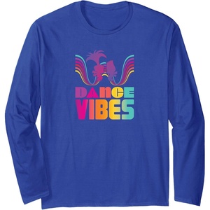 image:imageTrolls  Dance Vibes Long Sleeve TShirtRoyal Blue