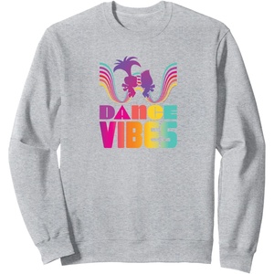 image:imageTrolls  Dance Vibes SweatshirtHeather Grey