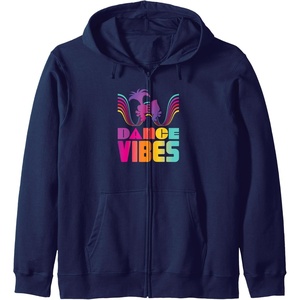 image:imageTrolls  Dance Vibes Zip HoodieNavy Blue