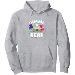 image:imageTrolls  Gimme A Beat Pullover HoodieHeather Grey