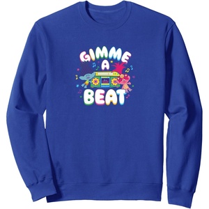 image:imageTrolls  Gimme A Beat SweatshirtRoyal Blue