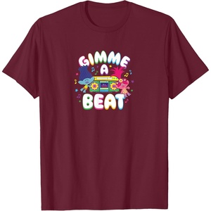image:imageTrolls  Gimme A Beat TShirtBurgundy