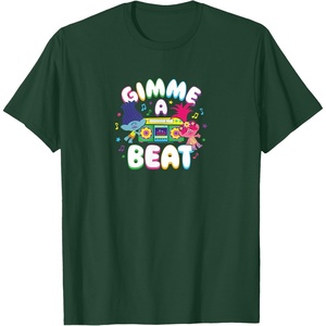 image:imageTrolls  Gimme A Beat TShirtDark Green