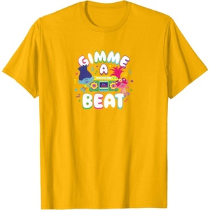 image:imageTrolls  Gimme A Beat TShirtGolden Yellow