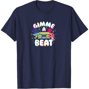 image:imageTrolls  Gimme A Beat TShirtNavy Blue