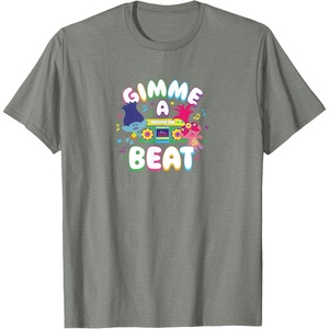image:imageTrolls  Gimme A Beat TShirtOlive Heather