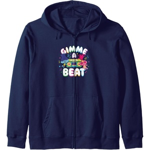 image:imageTrolls  Gimme A Beat Zip HoodieNavy Blue