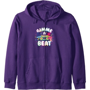 image:imageTrolls  Gimme A Beat Zip HoodiePurple