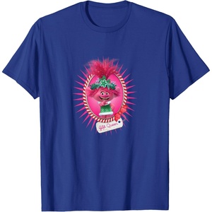 image:imageTrolls  Holiday in Harmony Gift Queen Portrait TShirtRoyal Blue