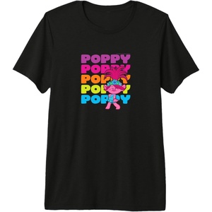 image:imageTrolls  Poppy Premium TShirtBlack