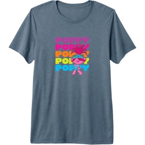 image:imageTrolls  Poppy Premium TShirtSlate Grey