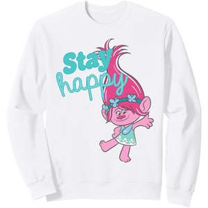 image:imageTrolls  Poppy Stay Happy SweatshirtWhite