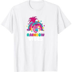 image:imageTrolls  Rainbow Vibes TShirtWhite
