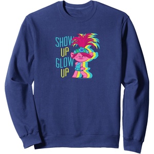 image:imageTrolls  Show Up Glow Up SweatshirtNavy Blue