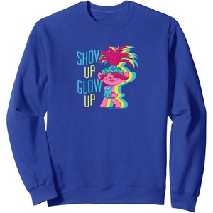 image:imageTrolls  Show Up Glow Up SweatshirtRoyal Blue