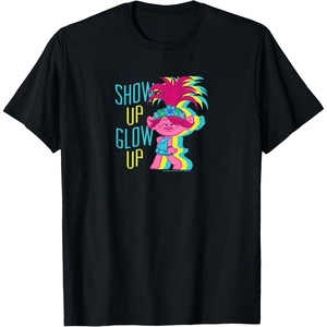 image:imageTrolls  Show Up Glow Up TShirtBlack