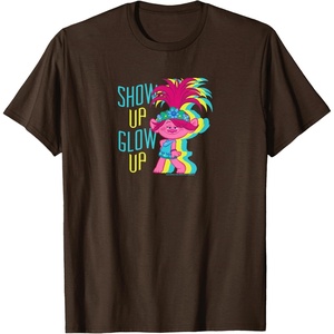image:imageTrolls  Show Up Glow Up TShirtBrown