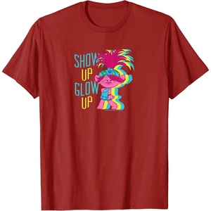 image:imageTrolls  Show Up Glow Up TShirtCranberry Red