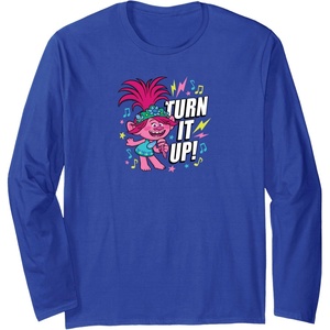 image:imageTrolls  Turn It Up Long Sleeve TShirtRoyal Blue
