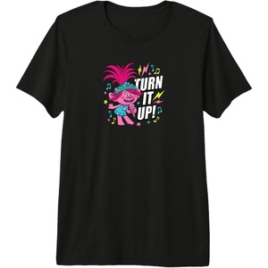 image:imageTrolls  Turn It Up Premium Triblend TShirtBlack
