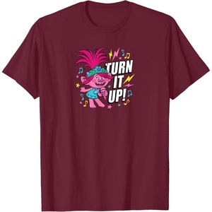 image:imageTrolls  Turn It Up TShirtBurgundy