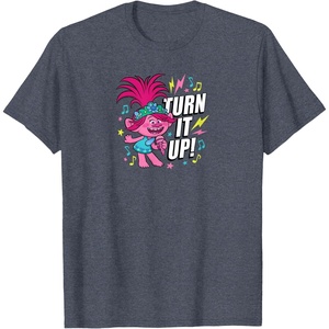 image:imageTrolls  Turn It Up TShirtHeather Blue