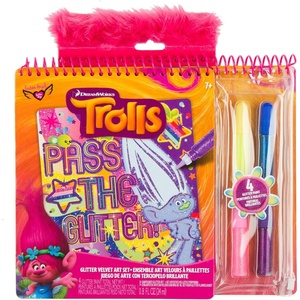 image:imageTrolls Glitter Velvet Art Set