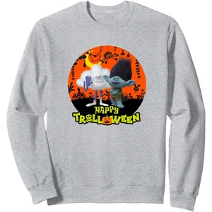 image:imageTrolls Happy Trolloween SweatshirtHeather Grey