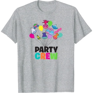 image:imageTrolls Party Crew TShirtHeather Grey
