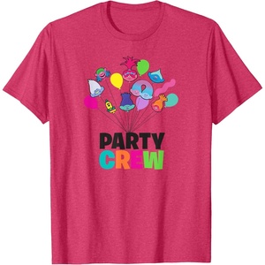 image:imageTrolls Party Crew TShirtRed Heather