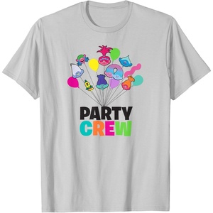 image:imageTrolls Party Crew TShirtSilver Grey