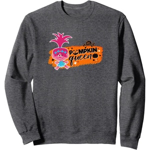 image:imageTrolls Pumpkin Queen SweatshirtDark Heather Grey