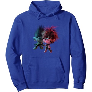image:imageTrolls World Tour  Branch and Poppy Float Pullover HoodieRoyal Blue