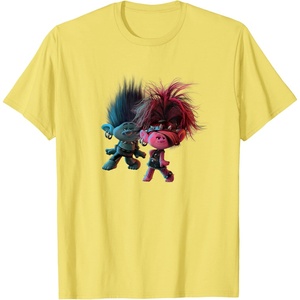 image:imageTrolls World Tour  Branch and Poppy Float TShirtLemon Yellow