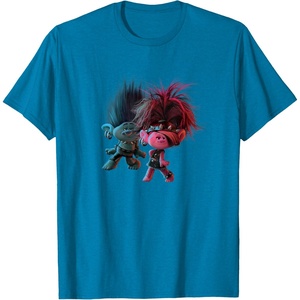 image:imageTrolls World Tour  Branch and Poppy Float TShirtSapphire Blue