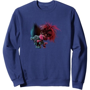 image:imageTrolls World Tour  Branch and Poppy SweatshirtNavy Blue