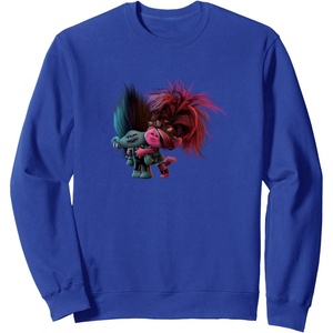 image:imageTrolls World Tour  Branch and Poppy SweatshirtRoyal Blue