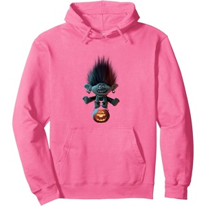 image:imageTrolls World Tour  Branch and Pumpkin Pullover HoodieBright Pink