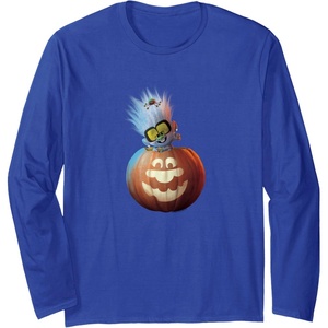 image:imageTrolls World Tour  Diamond in Pumpkin Long Sleeve TShirtRoyal Blue