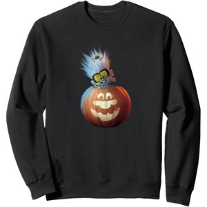 image:imageTrolls World Tour  Diamond in Pumpkin SweatshirtBlack