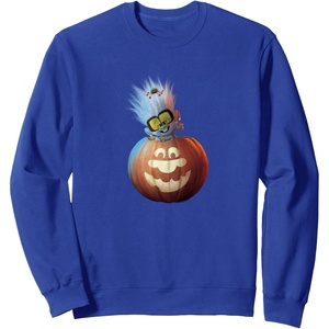 image:imageTrolls World Tour  Diamond in Pumpkin SweatshirtRoyal Blue