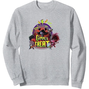 image:imageTrolls World Tour  Gimme A Treat SweatshirtHeather Grey
