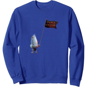 image:imageTrolls World Tour  Guy Diamond Tiny Diamond SweatshirtRoyal Blue