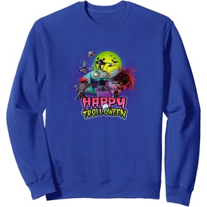 image:imageTrolls World Tour  Happy Trolloween SweatshirtRoyal Blue