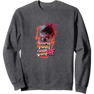 image:imageTrolls World Tour  Rock ZomBAE SweatshirtDark Heather Grey